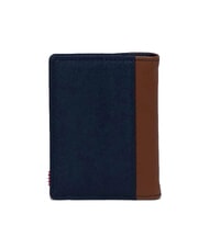 HERSCHEL GORDON Vertikale Geldb&ouml;rse Marine/Hellbraun - Brieftaschen Herren - 3
