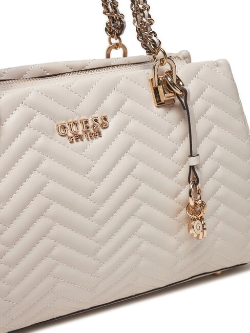 ANNING Gesteppte Tasche mit Kettengriffen STEIN - Damentaschen