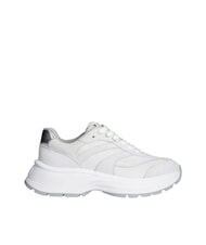 LIUJO EVA 03 Sneakers aus Wildleder und hellem Mesh creme/wei&szlig; - Damenschuhe - 2