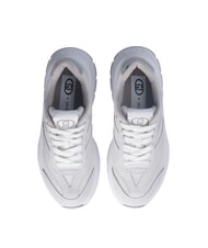 LIUJO EVA 03 Sneakers aus Wildleder und hellem Mesh creme/wei&szlig; - Damenschuhe - 3