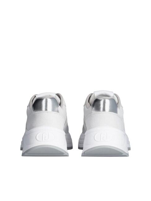 EVA 03 Sneakers aus Wildleder und hellem Mesh creme/wei&szlig; - Damenschuhe