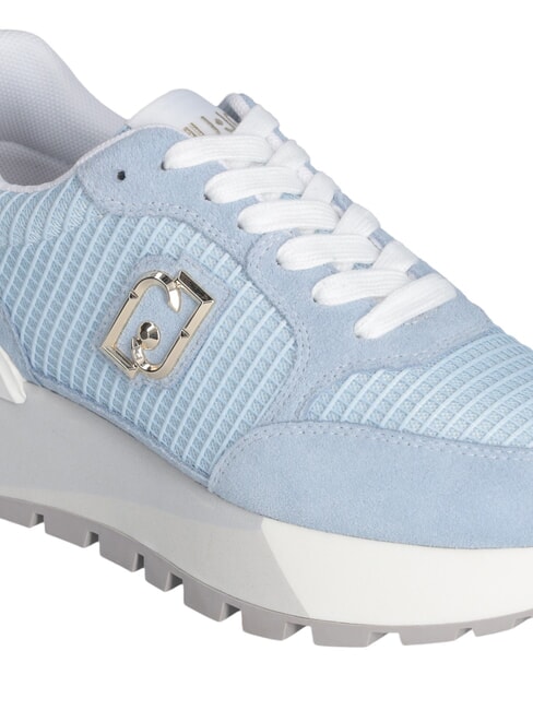 AMAZING 25 Sneakers aus Wildleder und Mesh port/hellgold - Damenschuhe