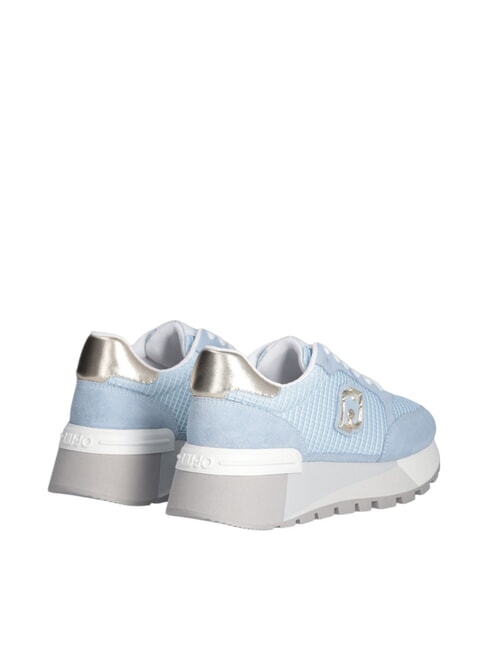 AMAZING 25 Sneakers aus Wildleder und Mesh port/hellgold - Damenschuhe