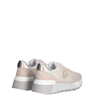 LIUJO AMAZING 25 Sneakers aus Wildleder und Mesh Sand/Hellgold - Damenschuhe - 5
