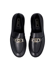 LIUJO CORA 01  Mokassins aus Leder Schwarz - Damenschuhe - 4