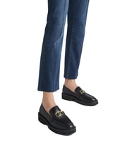 LIUJO CORA 01  Mokassins aus Leder Schwarz - Damenschuhe - 5