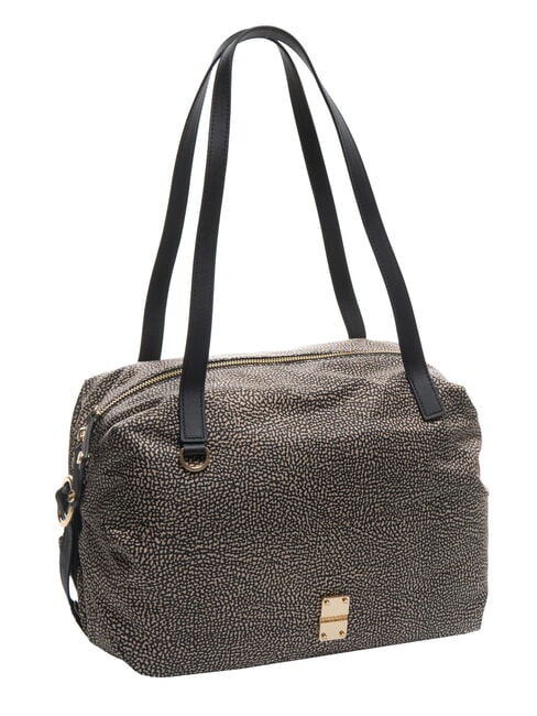 TEAPOT Umh&auml;ngetasche OP / NATUR / SCHWARZ - Damentaschen