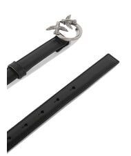 PINKO LOVE BERRY Lederg&uuml;rtel schwarz-altsilber - G&uuml;rtel - 5