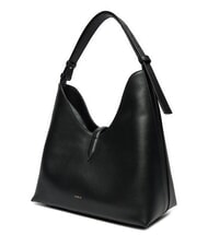 FURLA GOCCIA Umh&auml;ngetasche aus Leder Schwarz - Damentaschen - 2