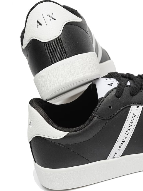 A|X STRIPES Turnschuhe schwarz+op.wei&szlig; - Herrenschuhe