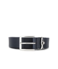 ARMANI EXCHANGE A|X METALLIC LOGO Lederg&uuml;rtel, k&uuml;rzbar Navy blau - G&uuml;rtel - 3