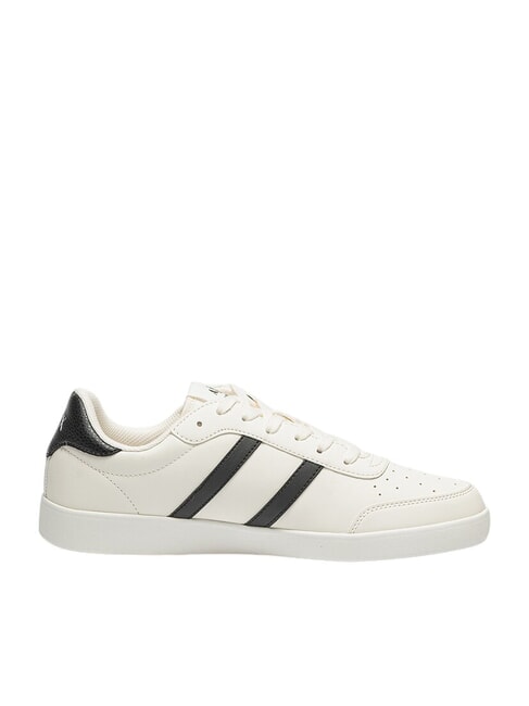 A|X STRIPES Turnschuhe gebrochenes Wei&szlig; + Schwarz - Herrenschuhe