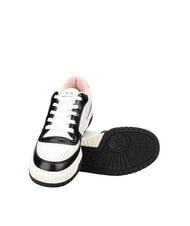 ARMANI EXCHANGE AX LOGO Turnschuhe MULTICOLOR / OP.WEISS + SCHWARZ - Damenschuhe - 4