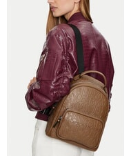 ARMANI EXCHANGE LOGO ALL OVER Rucksack mit Tasche dunkler Pisco - Damentaschen - 6