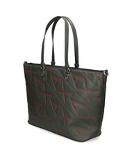 ARMANI EXCHANGE LOGO EMBOSSED Schulter-Shopper-Tasche dunkler Absinth/Lik&ouml;r - Damentaschen - 2