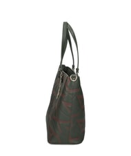 ARMANI EXCHANGE LOGO EMBOSSED Schulter-Shopper-Tasche dunkler Absinth/Lik&ouml;r - Damentaschen - 4