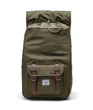 HERSCHEL LITTLE AMERICA MID Mittelgro&szlig;er Rucksack Efeu - Rucks&auml;cke f&uuml;r Schule &amp; Freizeit - 4