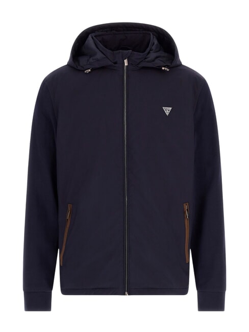 KNITTED Jacke mit Kapuze smartblue - Herrenjacken