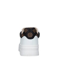 GUESS WINNIE Turnschuhe Weiss-braun - Damenschuhe - 5