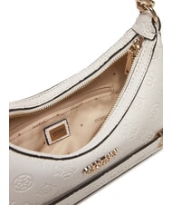 GUESS ZARELA  Umh&auml;ngetasche Off-White-Logo - Damentaschen - 5