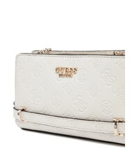 GUESS ZARELA  Umh&auml;ngetasche Off-White-Logo - Damentaschen - 3