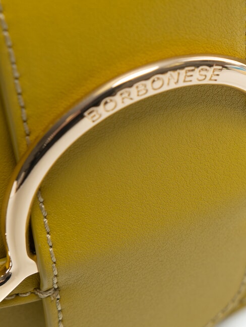 110  Mikro-Umh&auml;ngetasche aus Leder Gr&uuml;n - Damentaschen