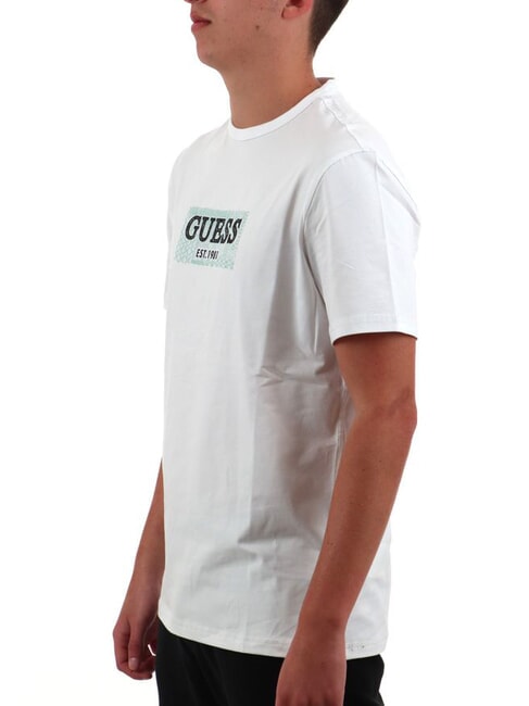 SS CN BOX T-Shirt mit Logo-Print purwei&szlig; - Herren-T-Shirts