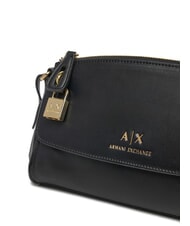 ARMANI EXCHANGE JANE Umh&auml;ngetasche mit Vorh&auml;ngeschloss Schwarz - Damentaschen - 3