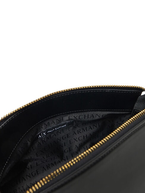 JANE Umh&auml;ngetasche mit Vorh&auml;ngeschloss Schwarz - Damentaschen