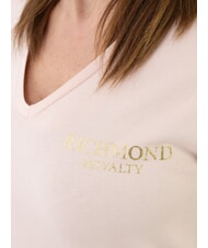 JOHN RICHMOND VATICI Stretch-T-Shirt Pulver/Gold - T-Shirts und Tops f&uuml;r Damen - 3