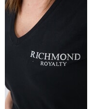 JOHN RICHMOND VATICI Stretch-T-Shirt schwarz/silber dunkel - T-Shirts und Tops f&uuml;r Damen - 3