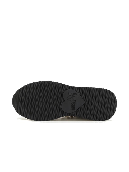 DUNE 30 Sneakers mit herzf&ouml;rmigen Nieten wei&szlig;/silber10 - Damenschuhe