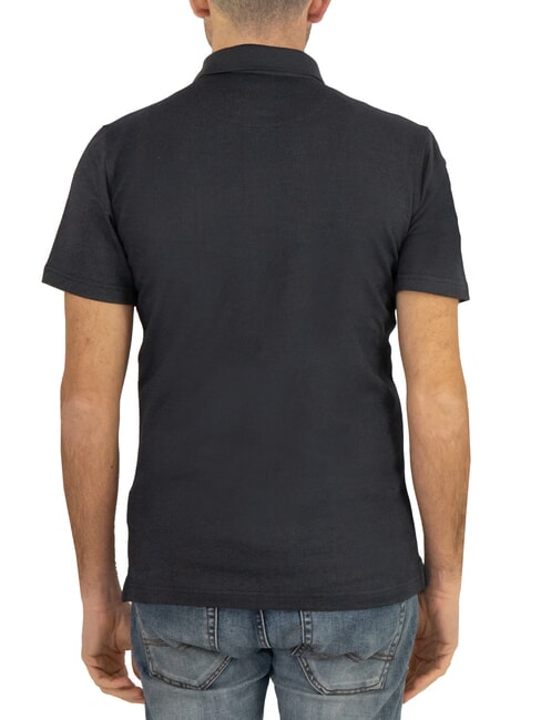 SMALL TRIANGLE T-Shirts blau gef&auml;rbtes Garn - Herren-Polo-Shirts/Herren-Polo-Shirt/Herrenpoloshirt/Herrenpoloshirts