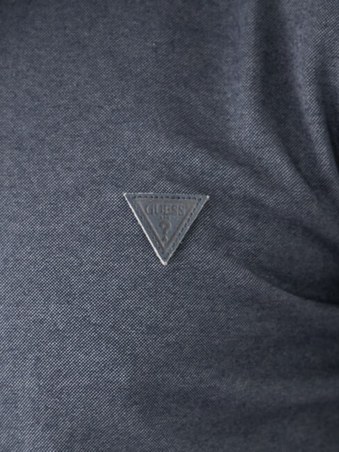 SMALL TRIANGLE T-Shirts blau gef&auml;rbtes Garn - Herren-Polo-Shirts/Herren-Polo-Shirt/Herrenpoloshirt/Herrenpoloshirts