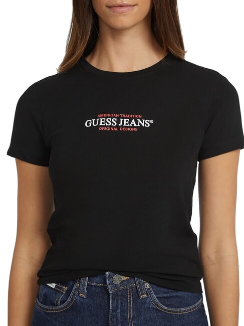 SS CN SLIM Kurzarm-T-Shirt jetbla - T-Shirts und Tops f&uuml;r Damen