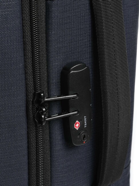 ROADED Mittelgro&szlig;e Tasche mit Rollen DUNKELBLAU - Halbharte Trolleys