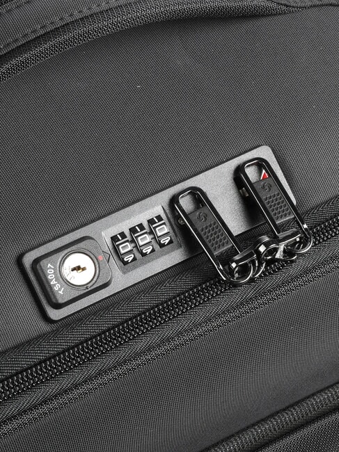 AIREA  Erweiterbarer Handgep&auml;ckwagen SCHWARZ - Handgep&auml;ck