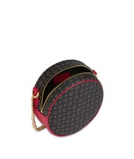 POLLINI HERITAGE Runde Mini-Tasche mit Kette schwarzer Lack - Damentaschen - 5