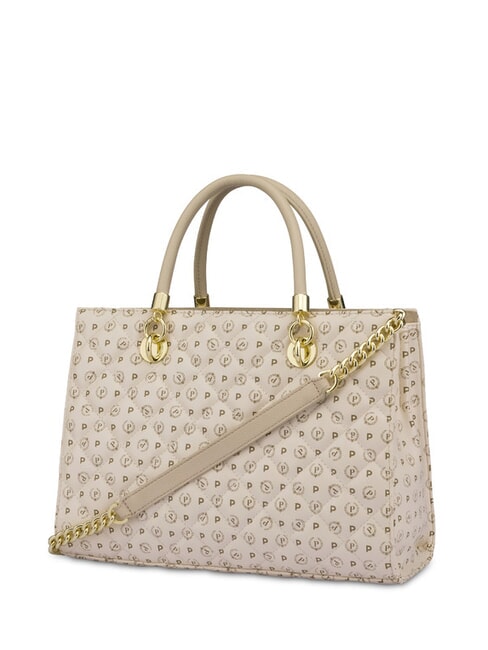 HERITAGE MATELASSE Handtasche mit Schultergurt Elfenbein - Damentaschen