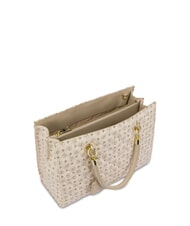 POLLINI HERITAGE MATELASSE Handtasche mit Schultergurt Elfenbein - Damentaschen - 5