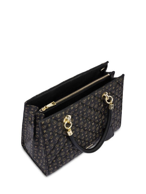 HERITAGE MATELASSE Handtasche mit Schultergurt Schwarz - Damentaschen