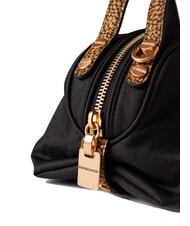 BORBONESE SEXY NYLON Mini-Kofferraumtasche schwarz / naturop - Damentaschen - 4