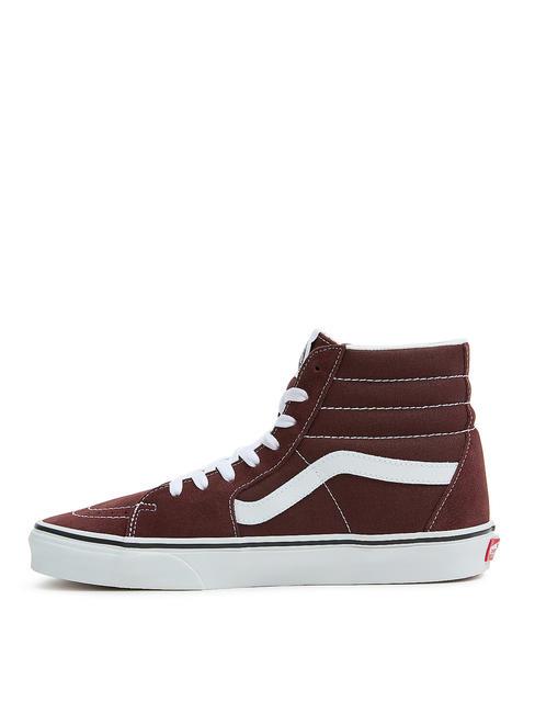 UA SK8-HI Ledersneaker Farbtheorie Bitterschokolade - Schuhe Unisex