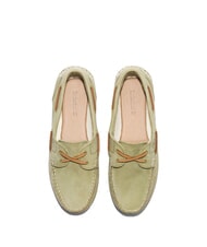 TIMBERLAND CLASSIC BOAT Bootsschuhe aus Wildleder hellgr&uuml;n - Damenschuhe - 5