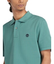 TIMBERLAND MILLERS RIVER Pique-Polo Seekiefer - Herren-Polo-Shirts/Herren-Polo-Shirt/Herrenpoloshirt/Herrenpoloshirts - 3