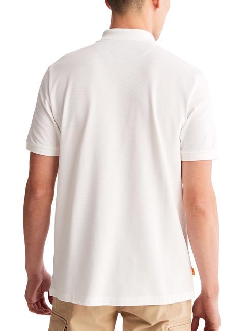 MILLERS RIVER Pique-Polo Wei&szlig; - Herren-Polo-Shirts/Herren-Polo-Shirt/Herrenpoloshirt/Herrenpoloshirts