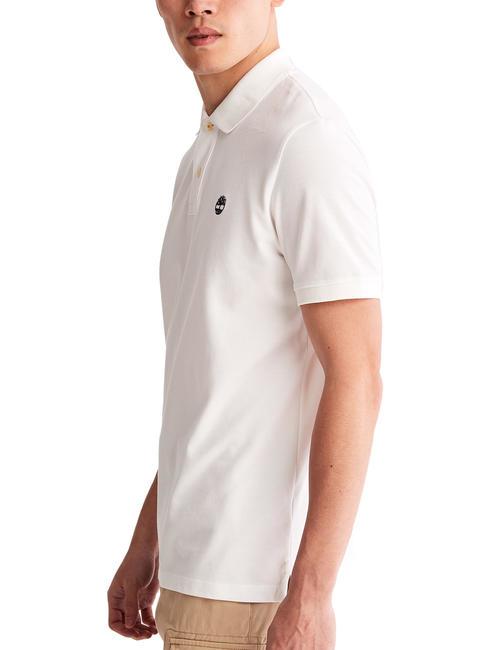 MILLERS RIVER Pique-Polo Wei&szlig; - Herren-Polo-Shirts/Herren-Polo-Shirt/Herrenpoloshirt/Herrenpoloshirts