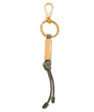 COCCINELLE ESSENTIAL Schl&uuml;sselanh&auml;nger aus Leder und Metall Kaffee - Schl&uuml;sselanh&auml;nger und Schl&uuml;sseletuis - 3