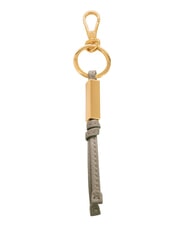 COCCINELLE ESSENTIAL Schl&uuml;sselanh&auml;nger aus Leder und Metall warmes Taupe - Schl&uuml;sselanh&auml;nger und Schl&uuml;sseletuis - 3