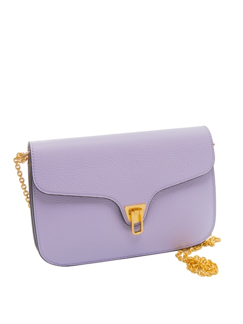 BEAT SOFT Umh&auml;ngetasche aus Leder lav./lav. - Damentaschen